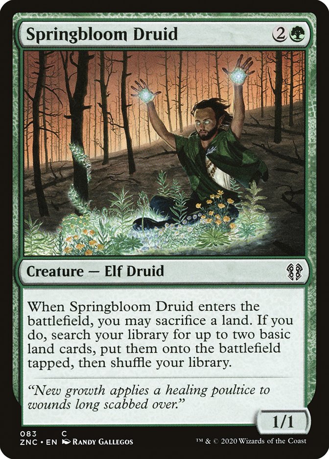Springbloom Druid front