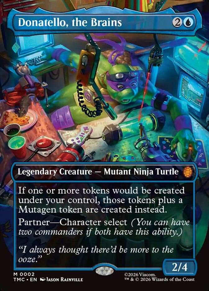 Donatello, the Brains front