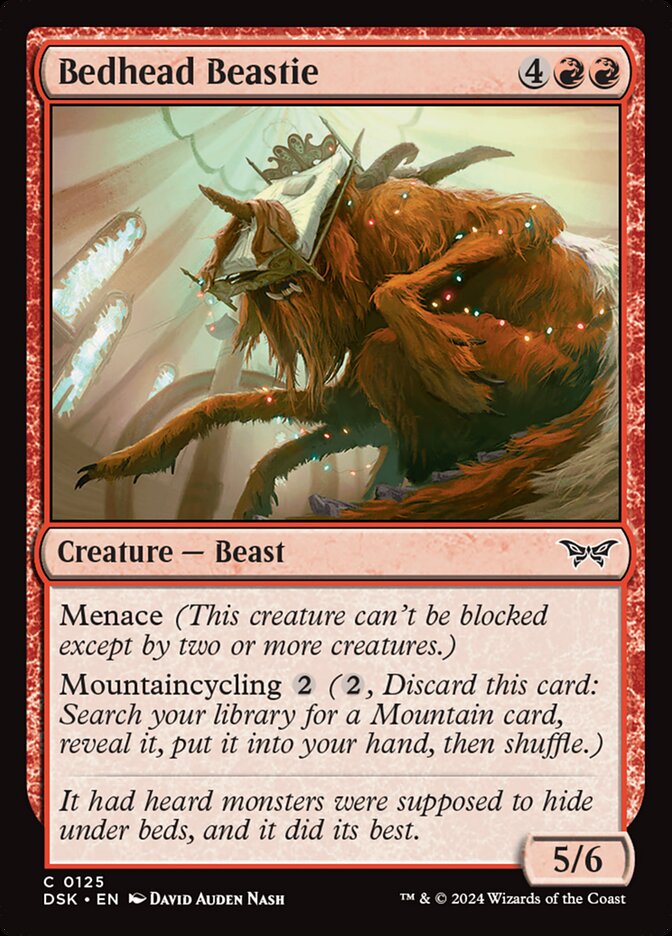 Bedhead Beastie front