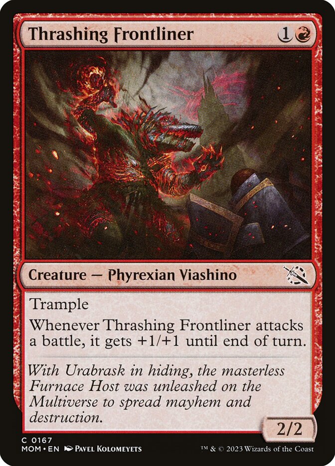 Thrashing Frontliner front