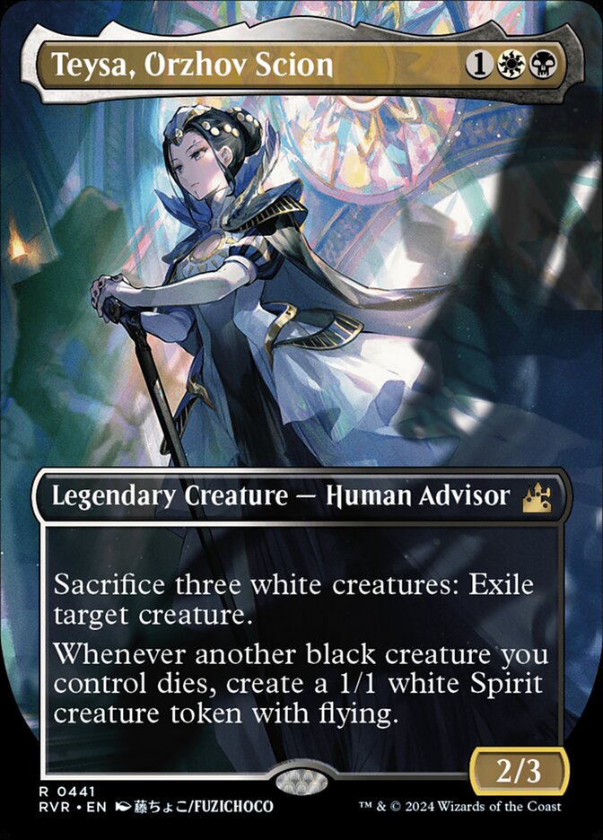 Teysa, Orzhov Scion front