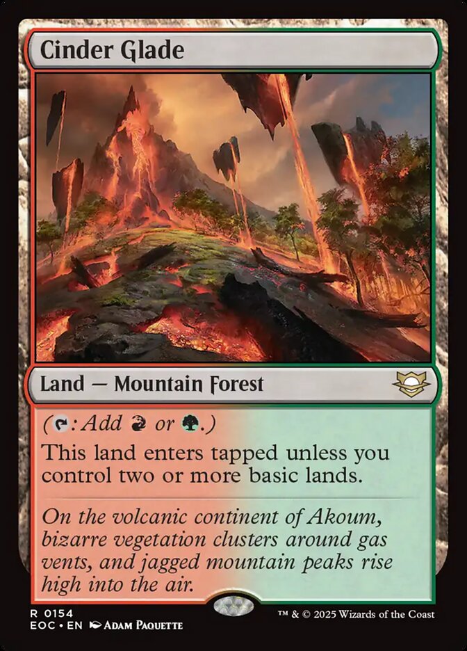 Cinder Glade front