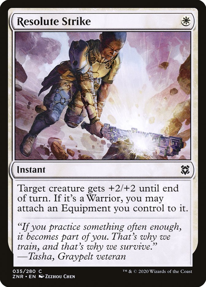 Resolute Strike front
