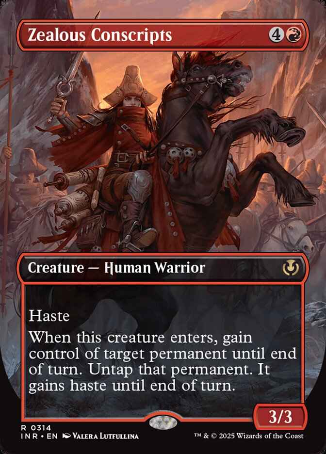 Zealous Conscripts (Full Art)