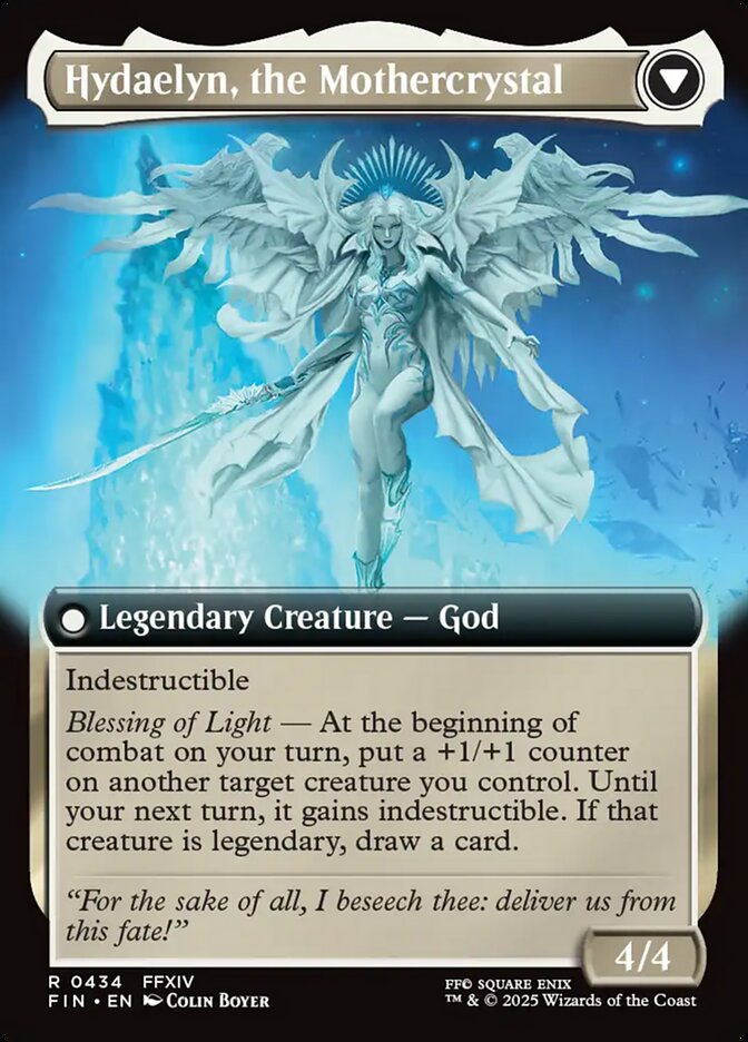 Venat, Heart of Hydaelyn // Hydaelyn, the Mothercrystal back