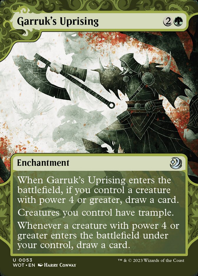 Garruk's Uprising front