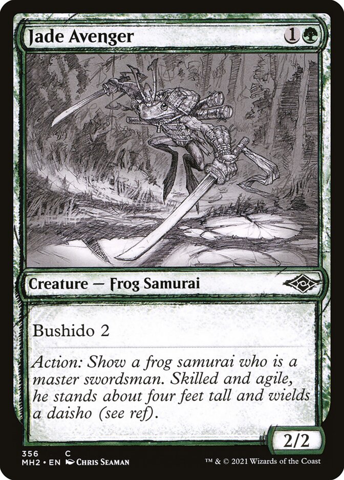 Jade Avenger front