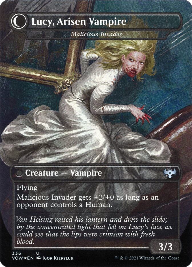 Innocent Traveler // Malicious Invader back