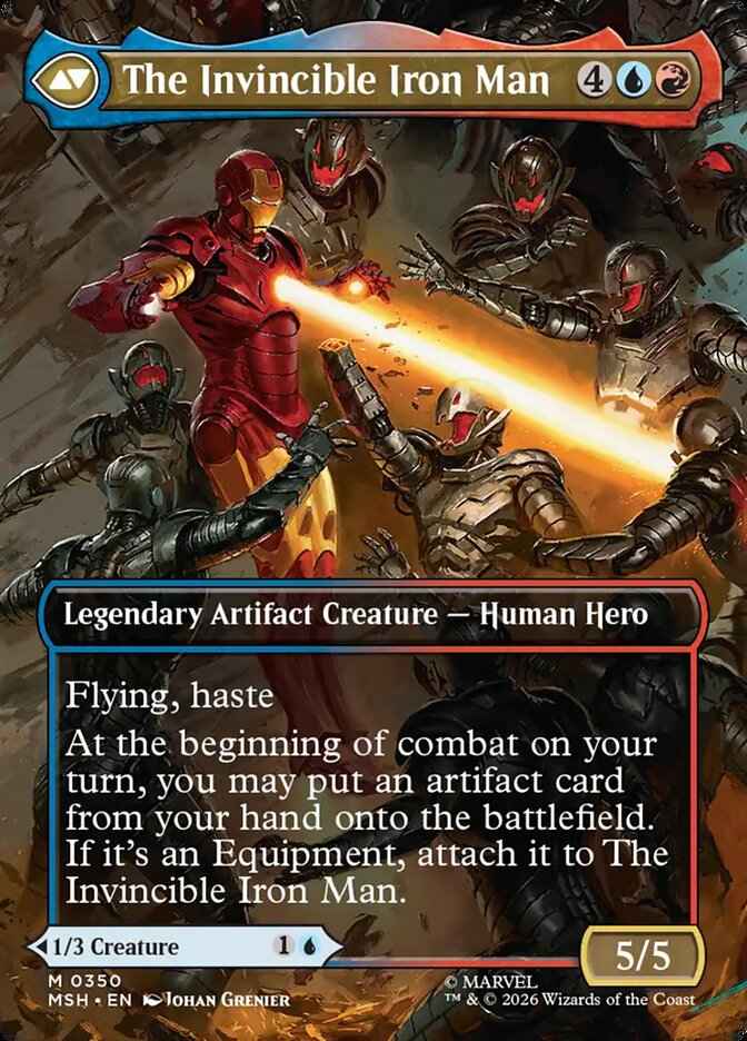 Tony Stark // The Invincible Iron Man (Borderless)