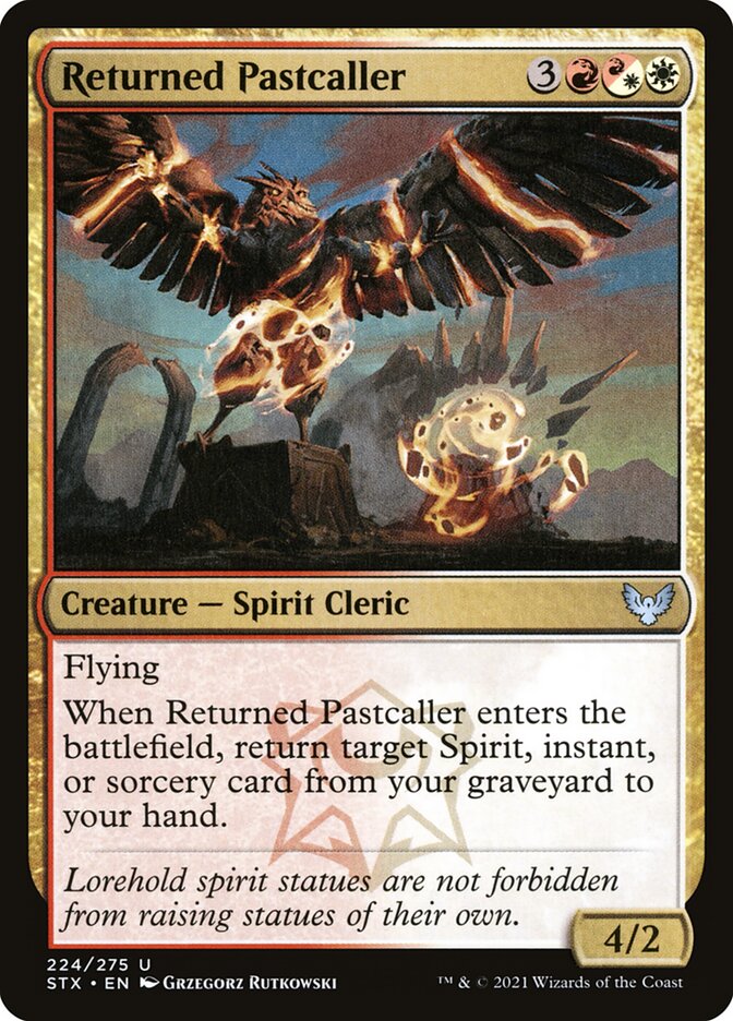 Returned Pastcaller front