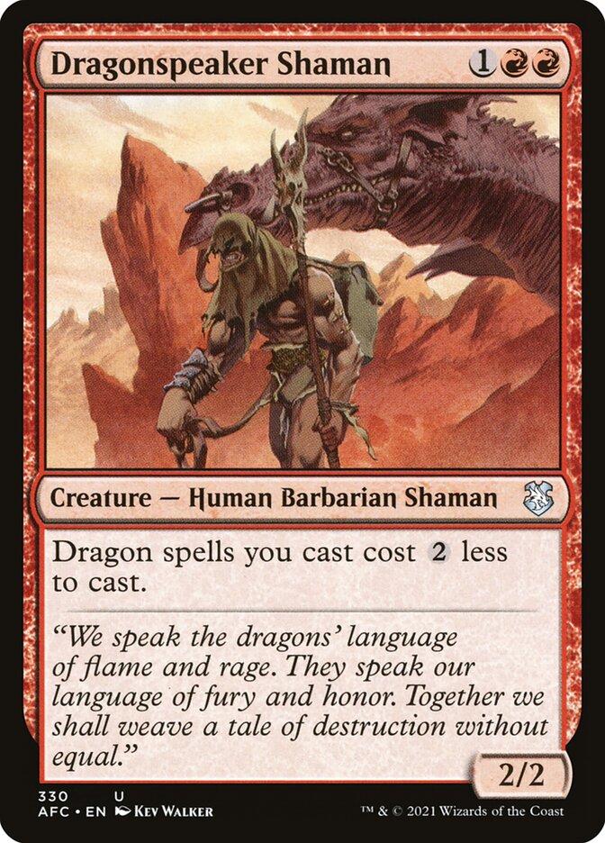Dragonspeaker Shaman front