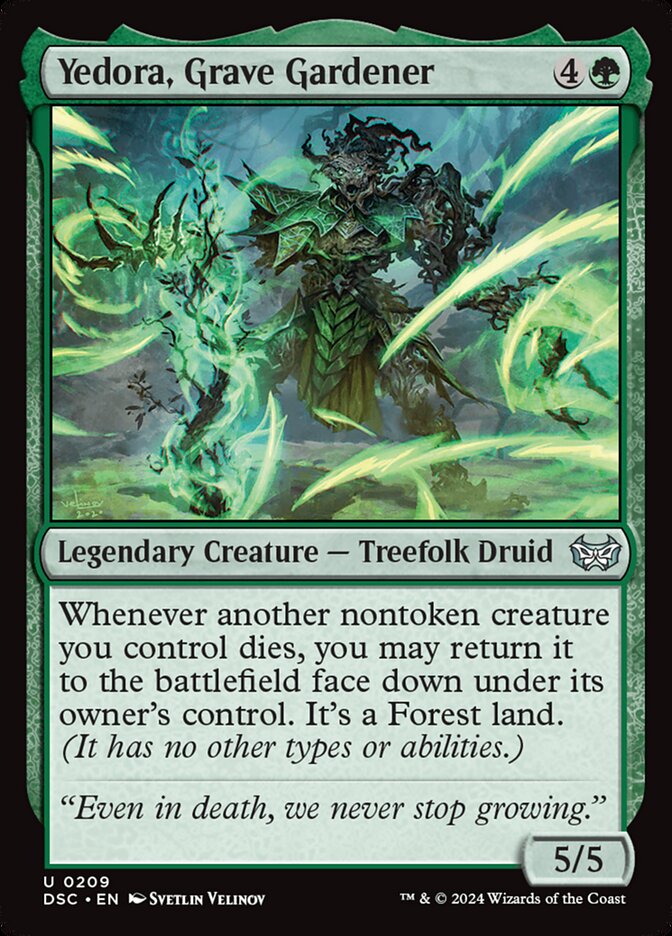 Yedora, Grave Gardener front