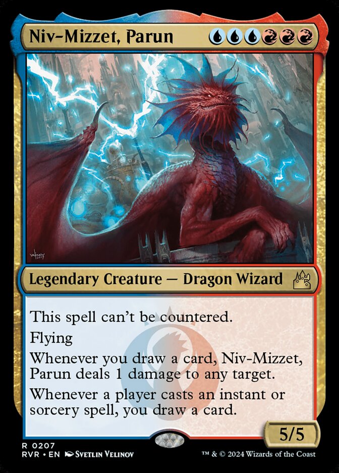Niv-Mizzet, Parun front