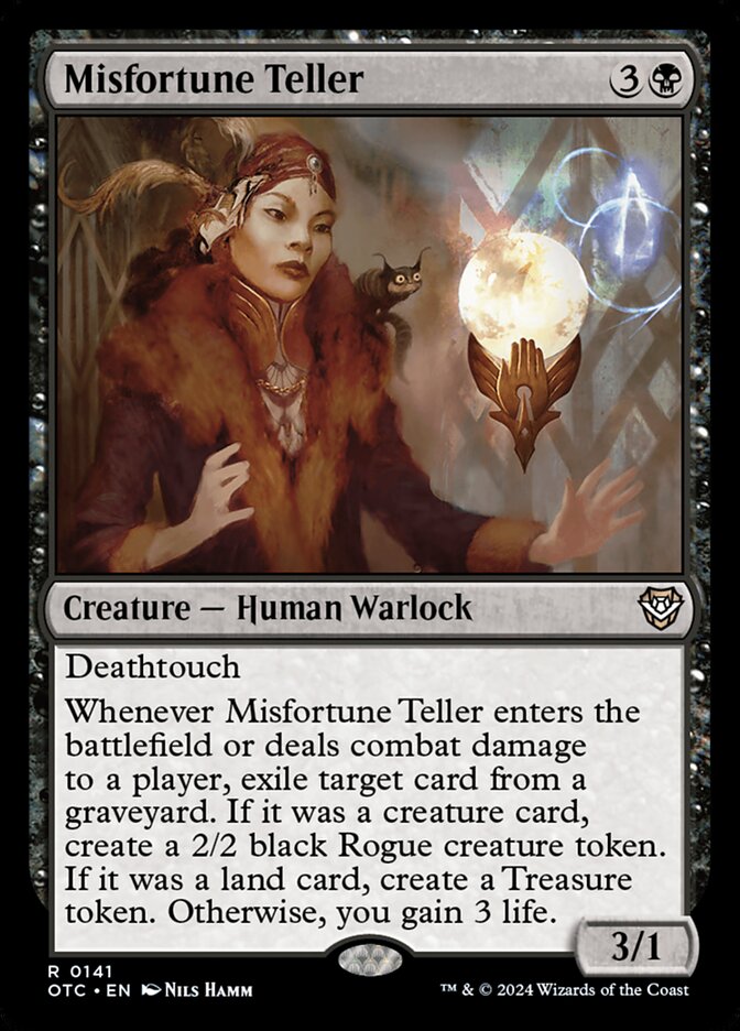 Misfortune Teller front
