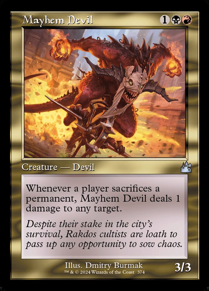 Mayhem Devil front