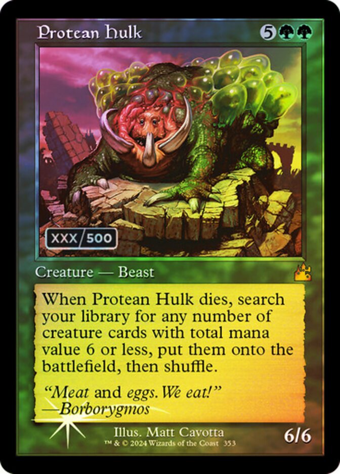 Protean Hulk front