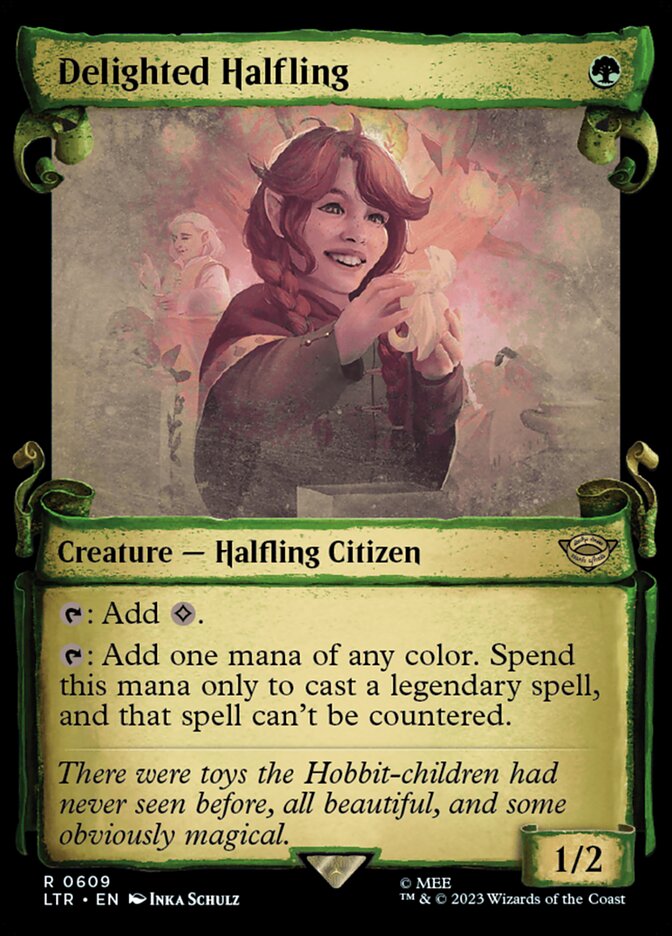 Delighted Halfling front