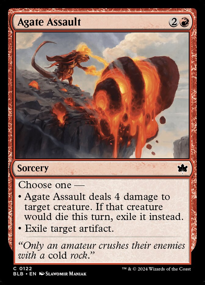 Agate Assault front