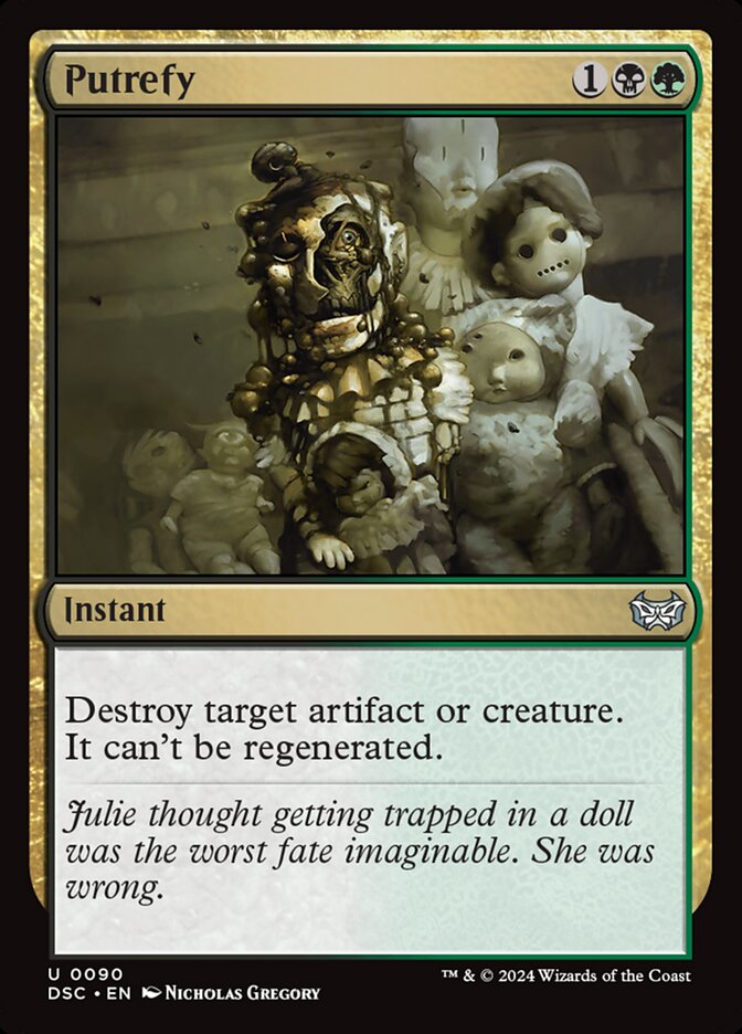 Putrefy front