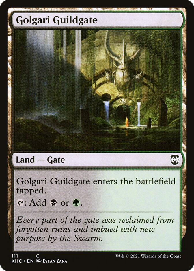 Golgari Guildgate front
