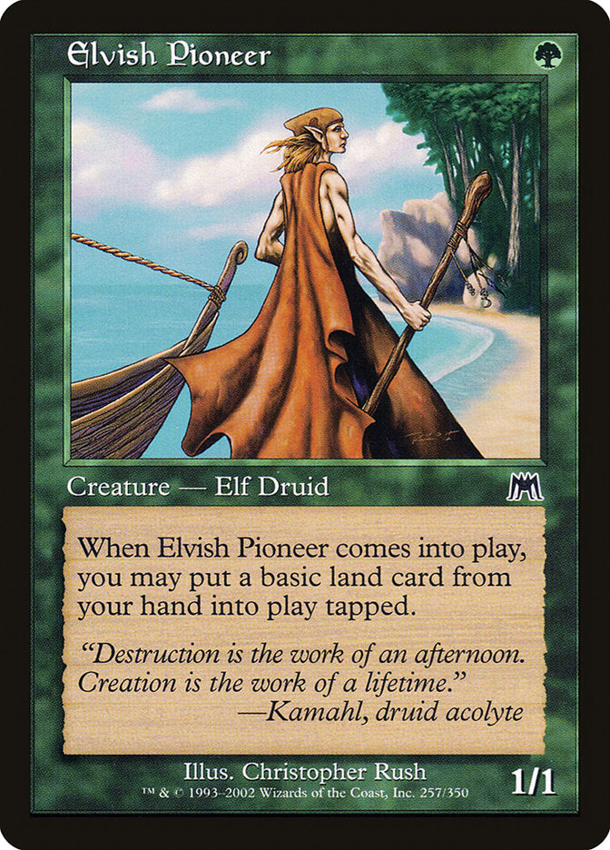Elvish Pioneer front