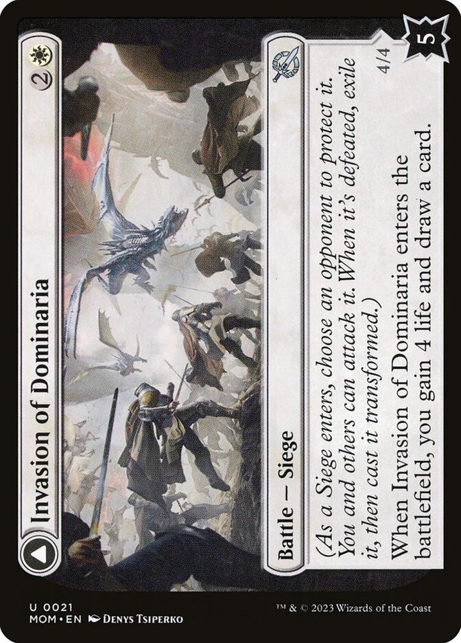 Invasion of Dominaria // Serra Faithkeeper front