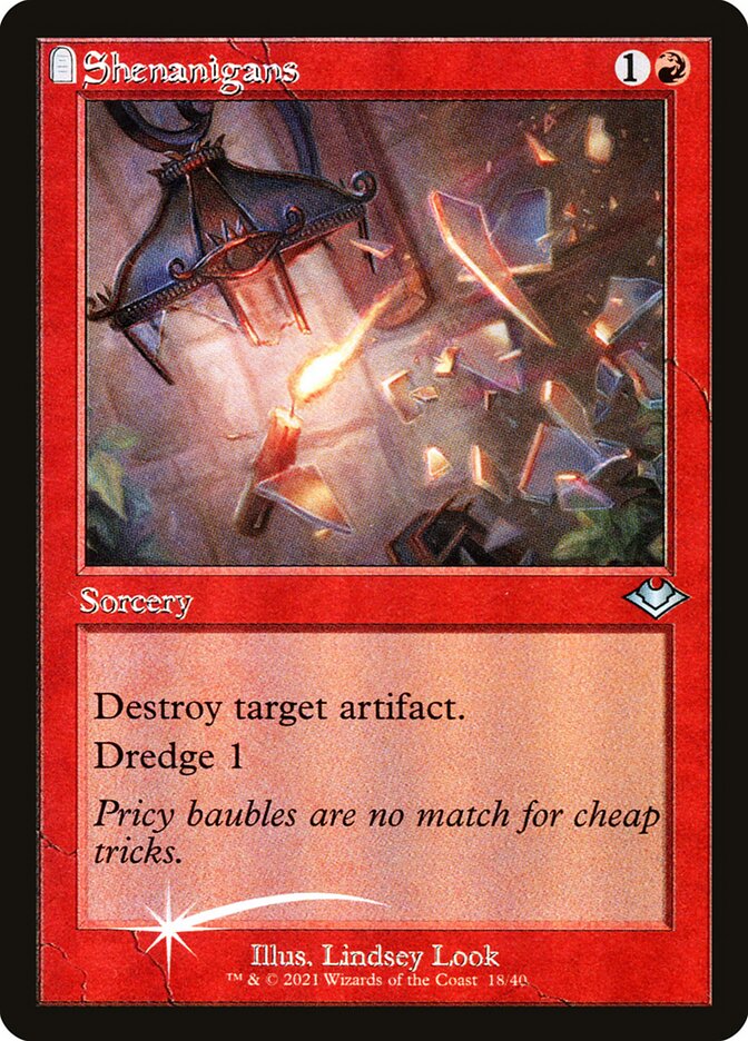 Shenanigans front