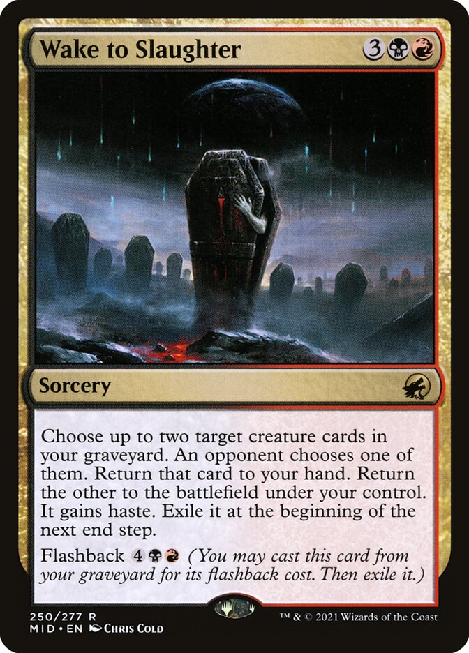 Wake to Slaughter front