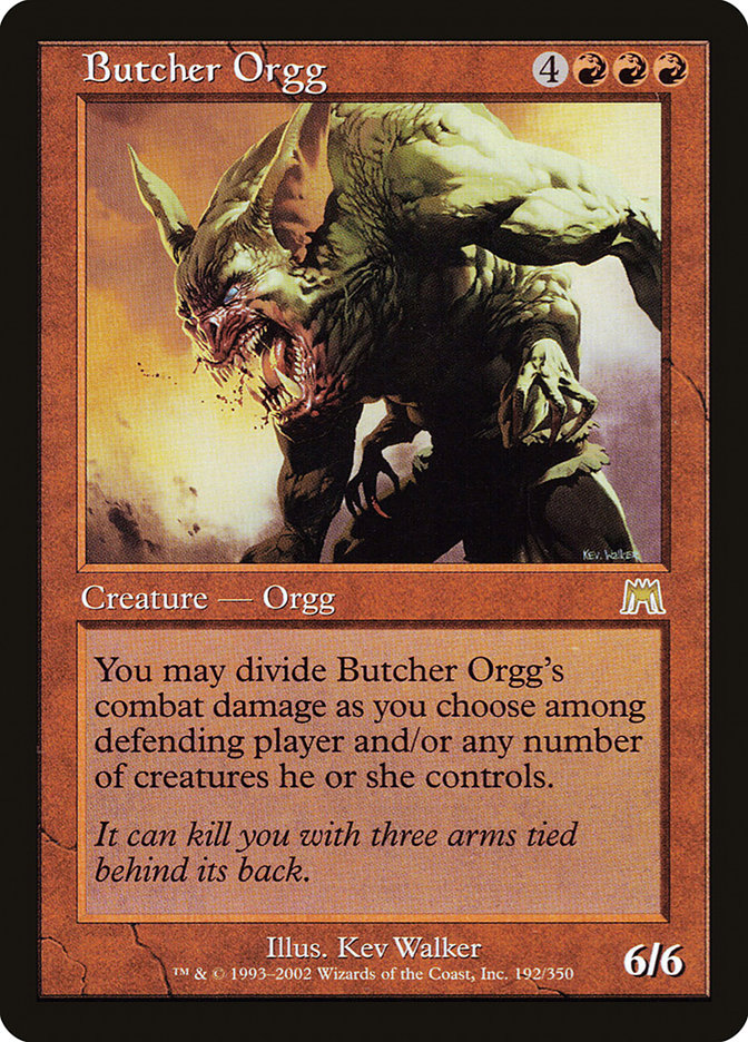 Butcher Orgg front
