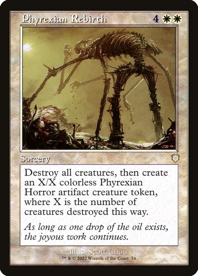 Phyrexian Rebirth front