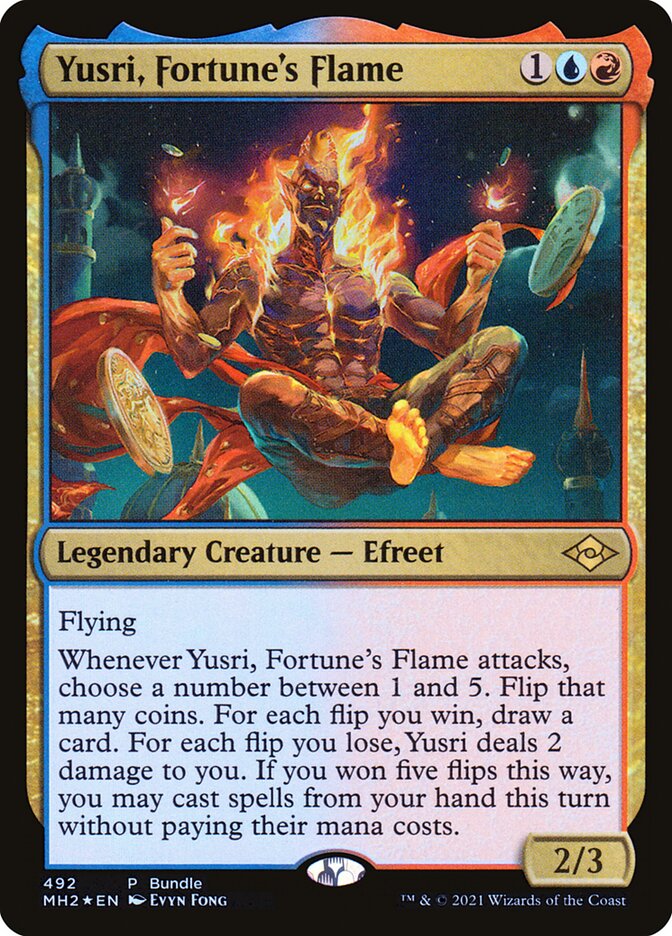 Yusri, Fortune's Flame front