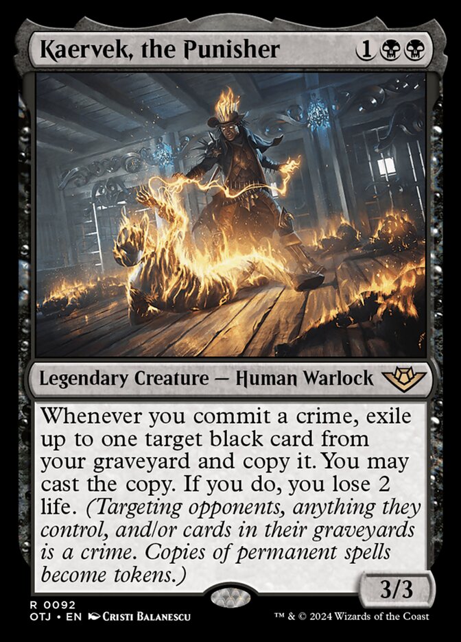 Kaervek, the Punisher front