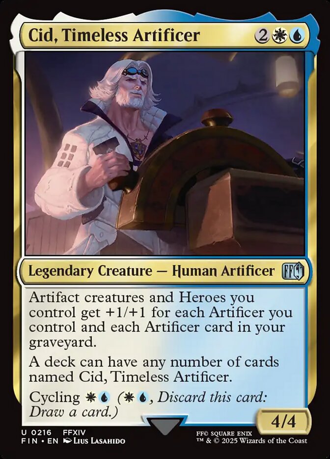 Cid, Timeless Artificer front