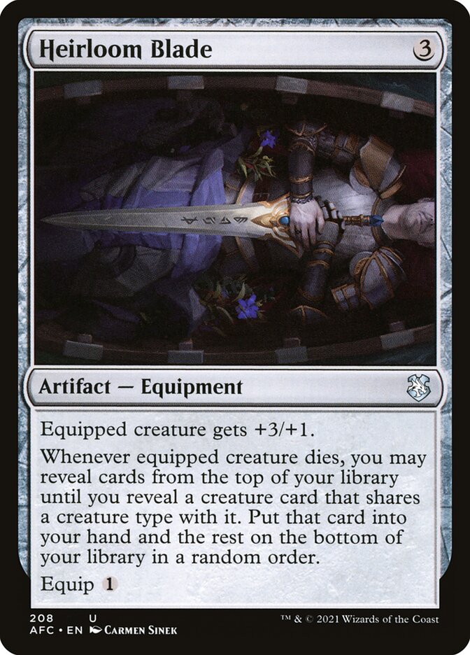 Heirloom Blade front