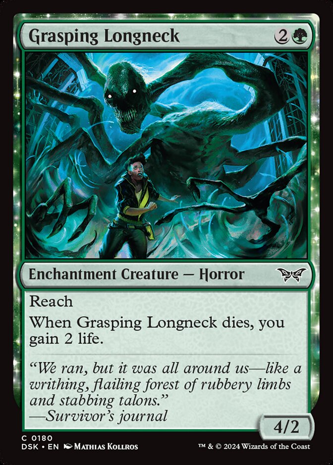 Grasping Longneck front