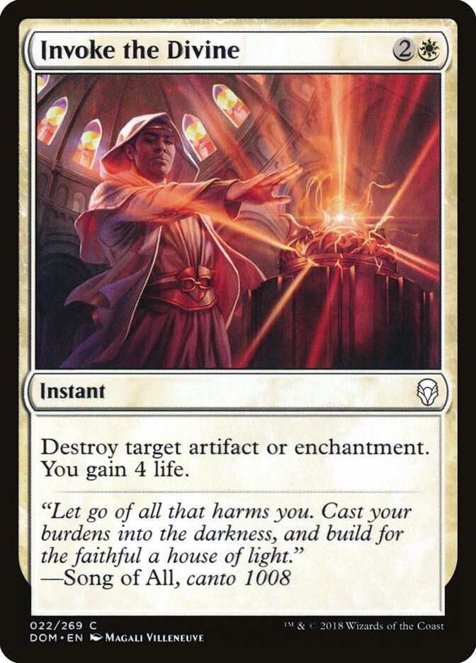 Invoke the Divine front