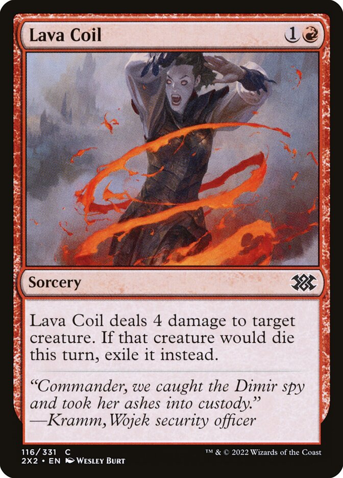 Lava Coil front