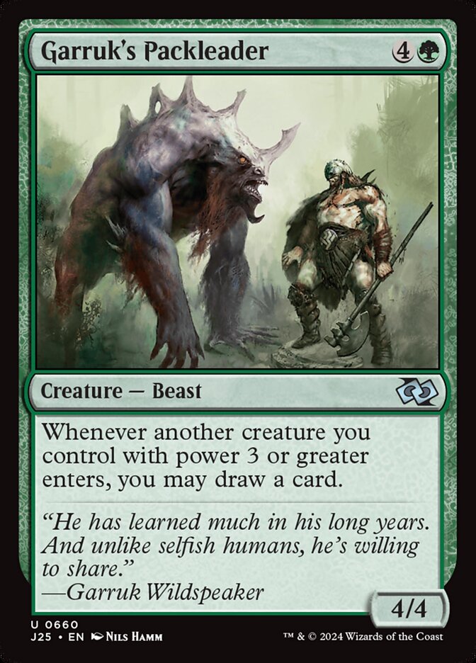 Garruk's Packleader front