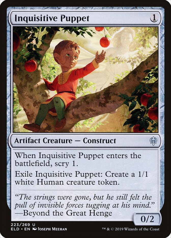Inquisitive Puppet front