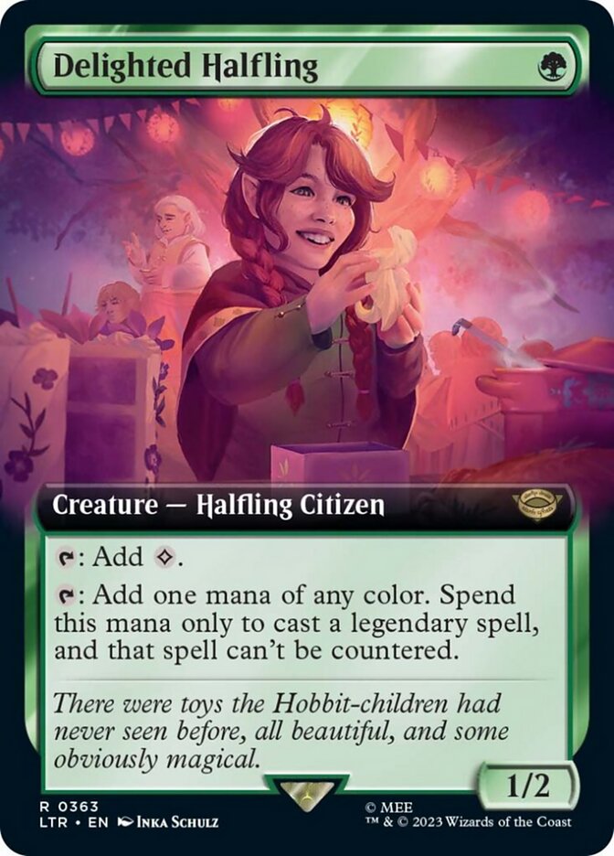 Delighted Halfling front