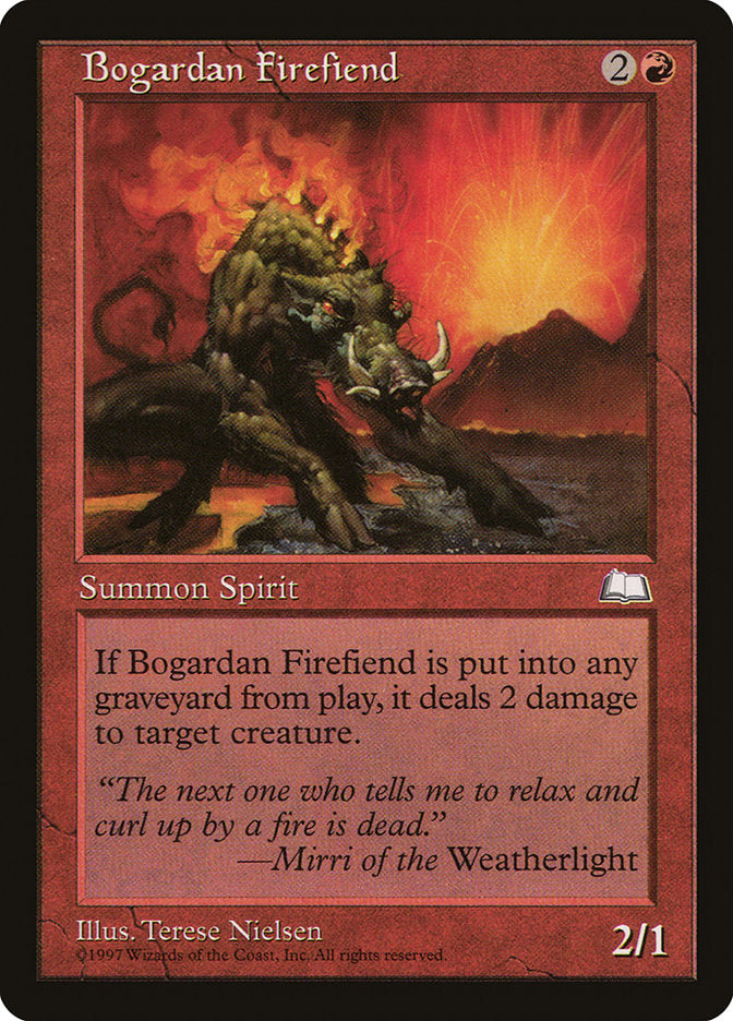 Bogardan Firefiend front