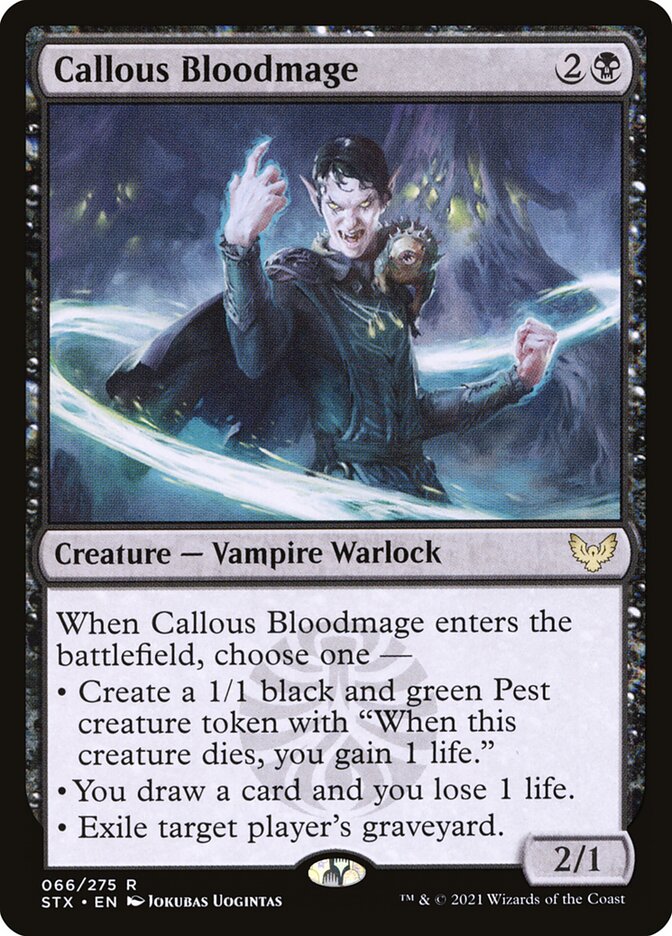 Callous Bloodmage front