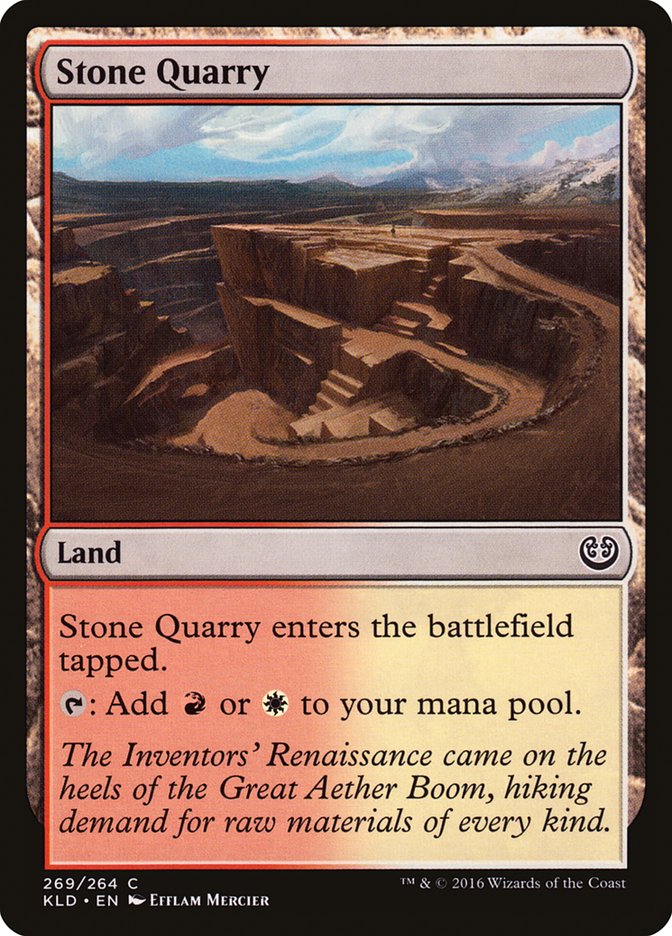 Stone Quarry front