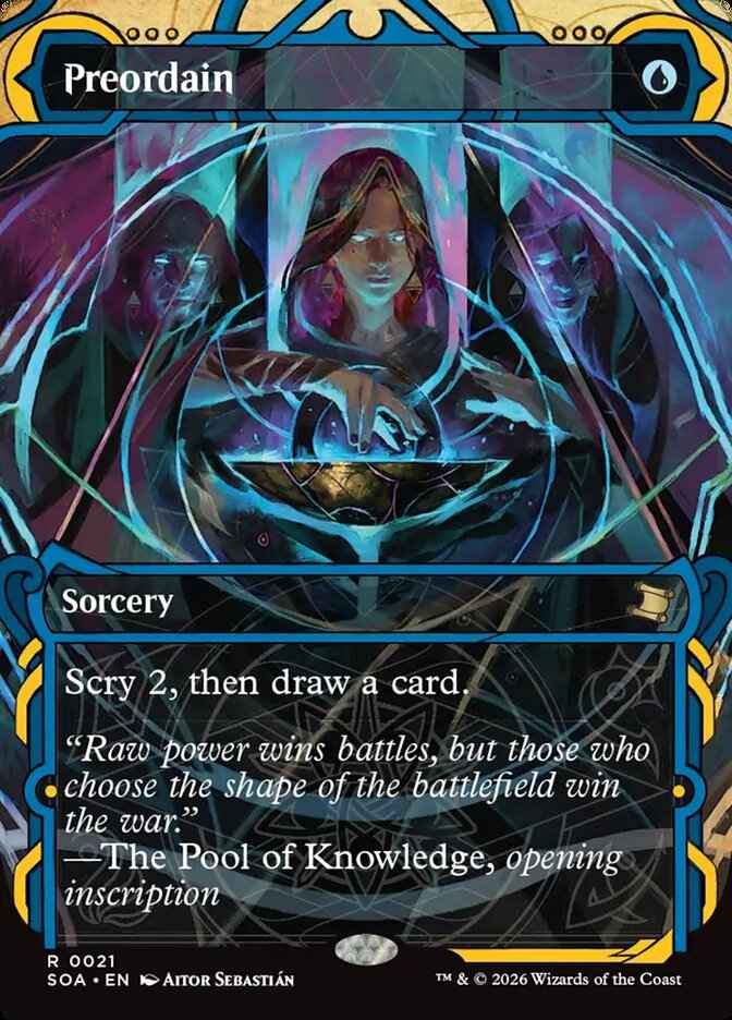 Preordain (Borderless)