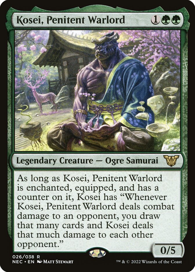 Kosei, Penitent Warlord front