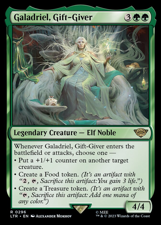 Galadriel, Gift-Giver front