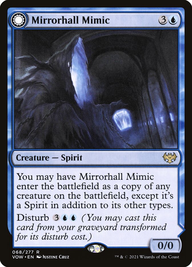 Mirrorhall Mimic // Ghastly Mimicry front