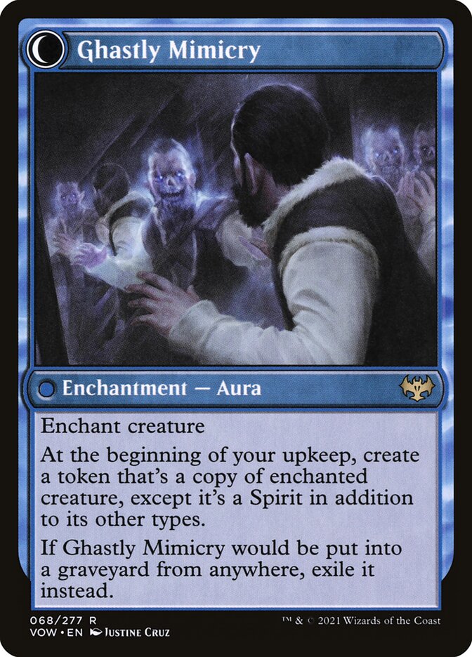 Mirrorhall Mimic // Ghastly Mimicry back