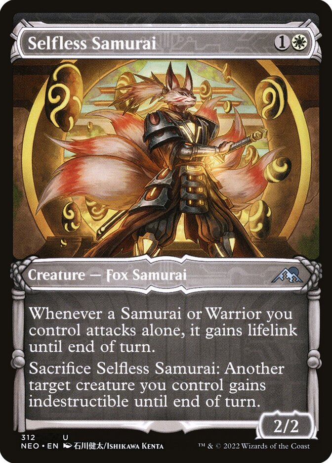 Selfless Samurai front