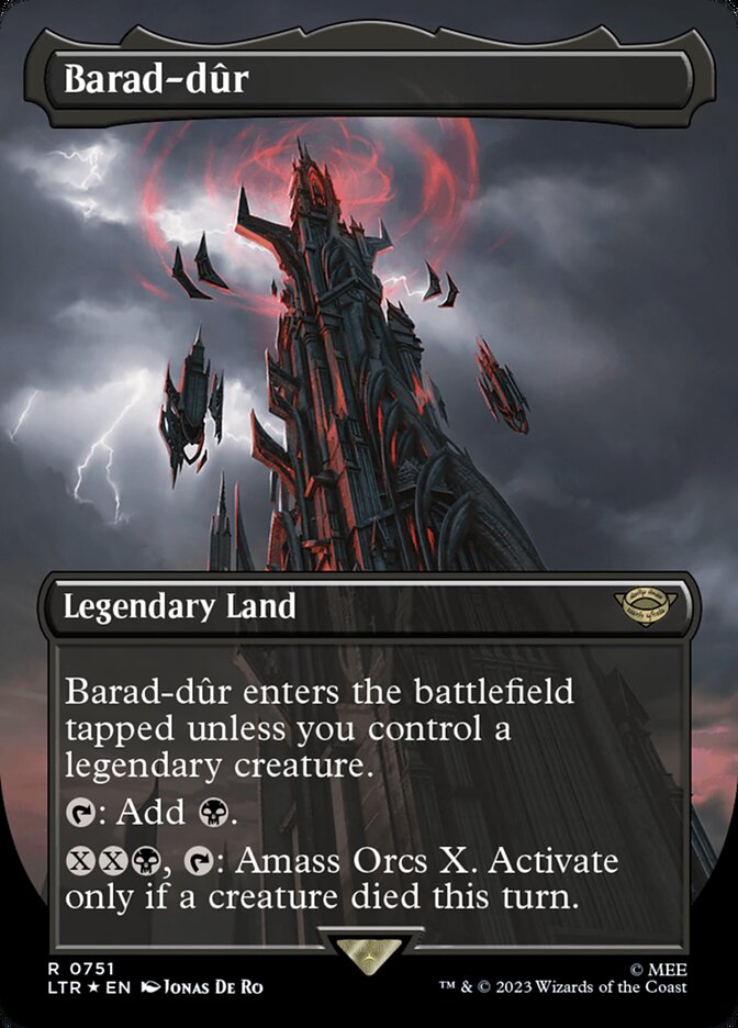 Barad-dûr front
